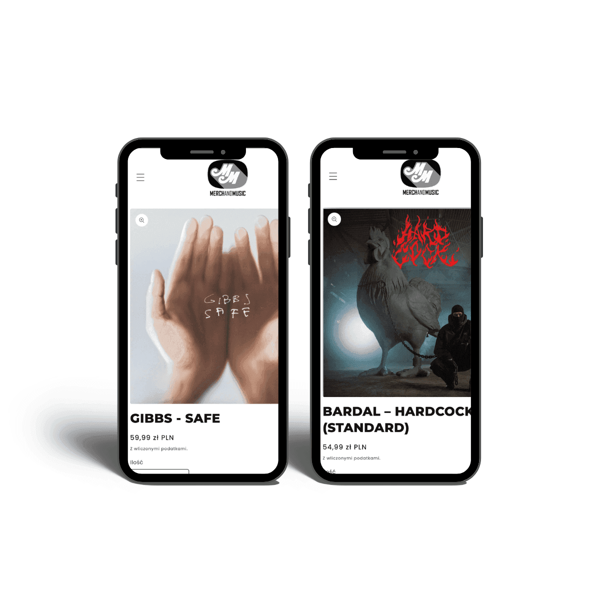 Sklep Merch and Music w 7 dni: Shopify + Spotify