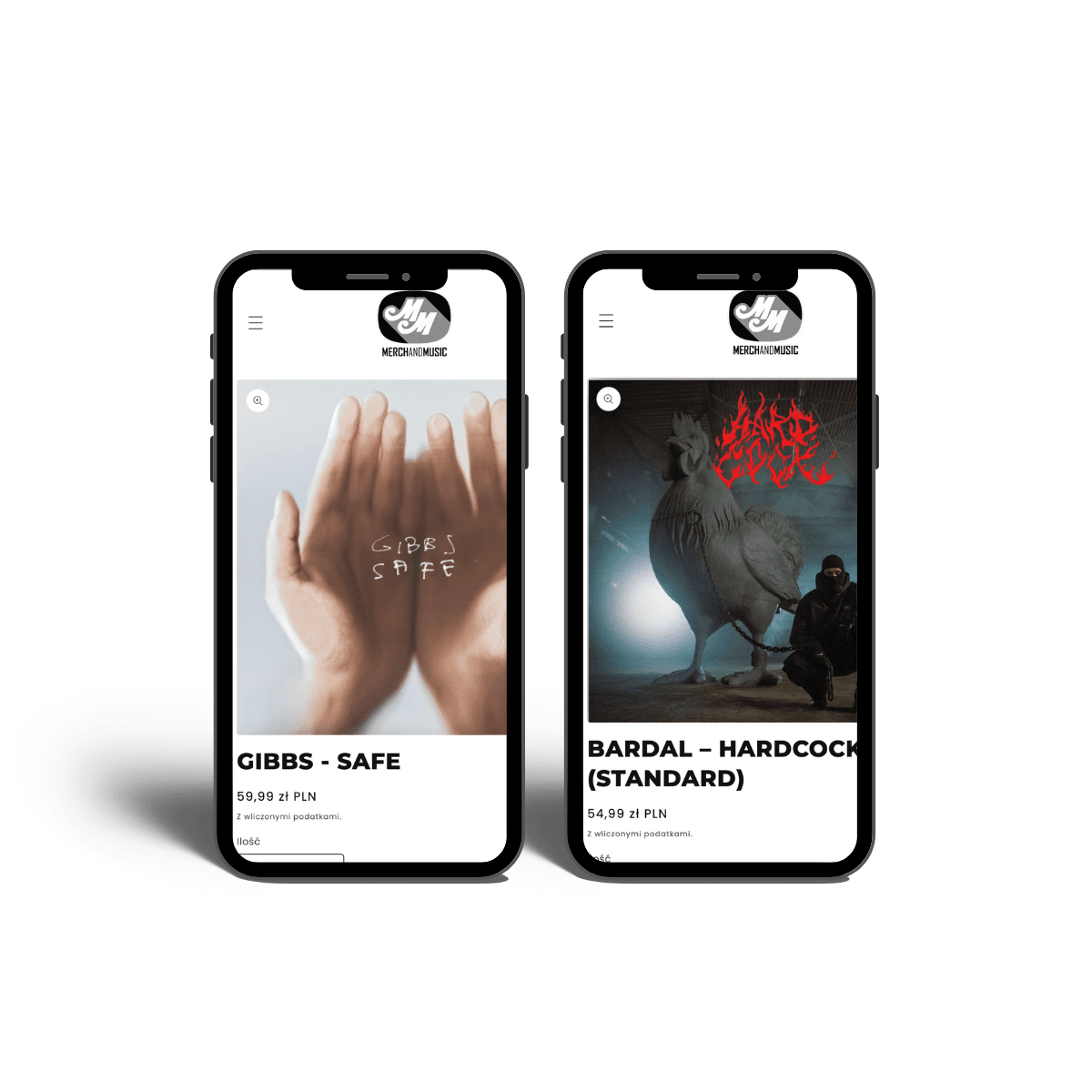 Sklep Merch and Music w 7 dni: Shopify + Spotify